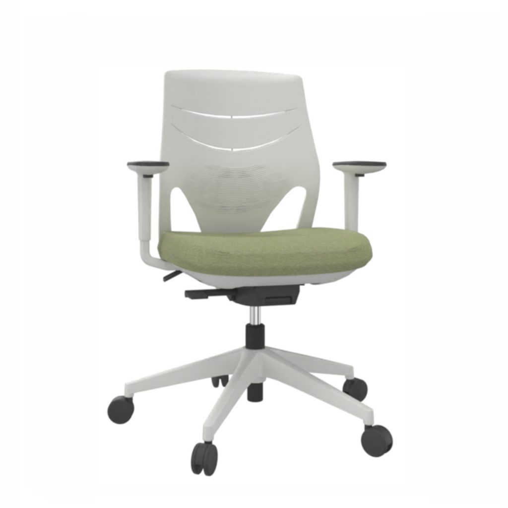 Fauteuil efit actiu avec renfort lombaire translation d'assise et accoudoirs 3d