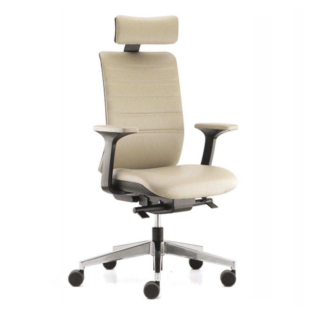 Fauteuil direction wi-max avec appuie tête mécanique synchrone et translation d’assise